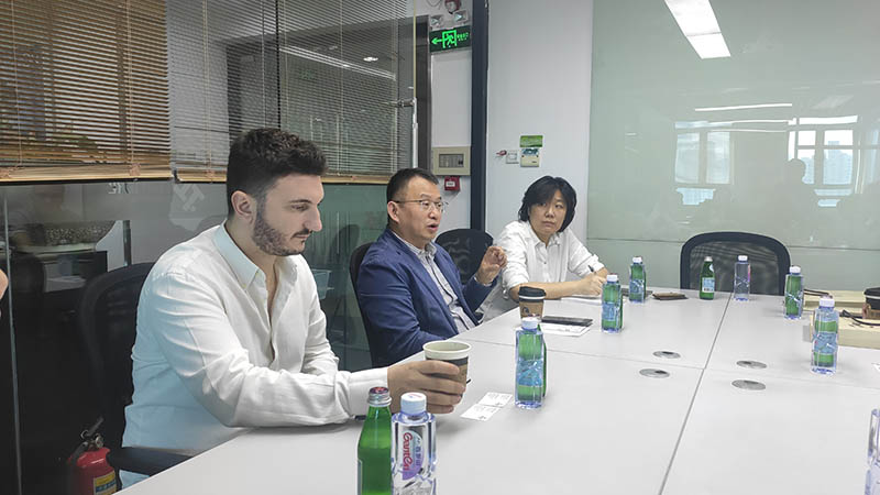 OMAL亞太區(qū)經理到訪得銳自動化